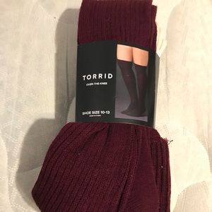 2 Pack of Ribbed Knee High Socks